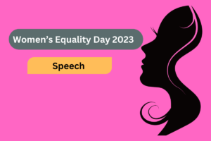Women's Equality Day Speech In Hindi